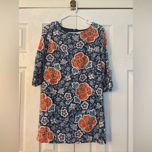 Old Navy Floral Bird Dress Women’s Size XS